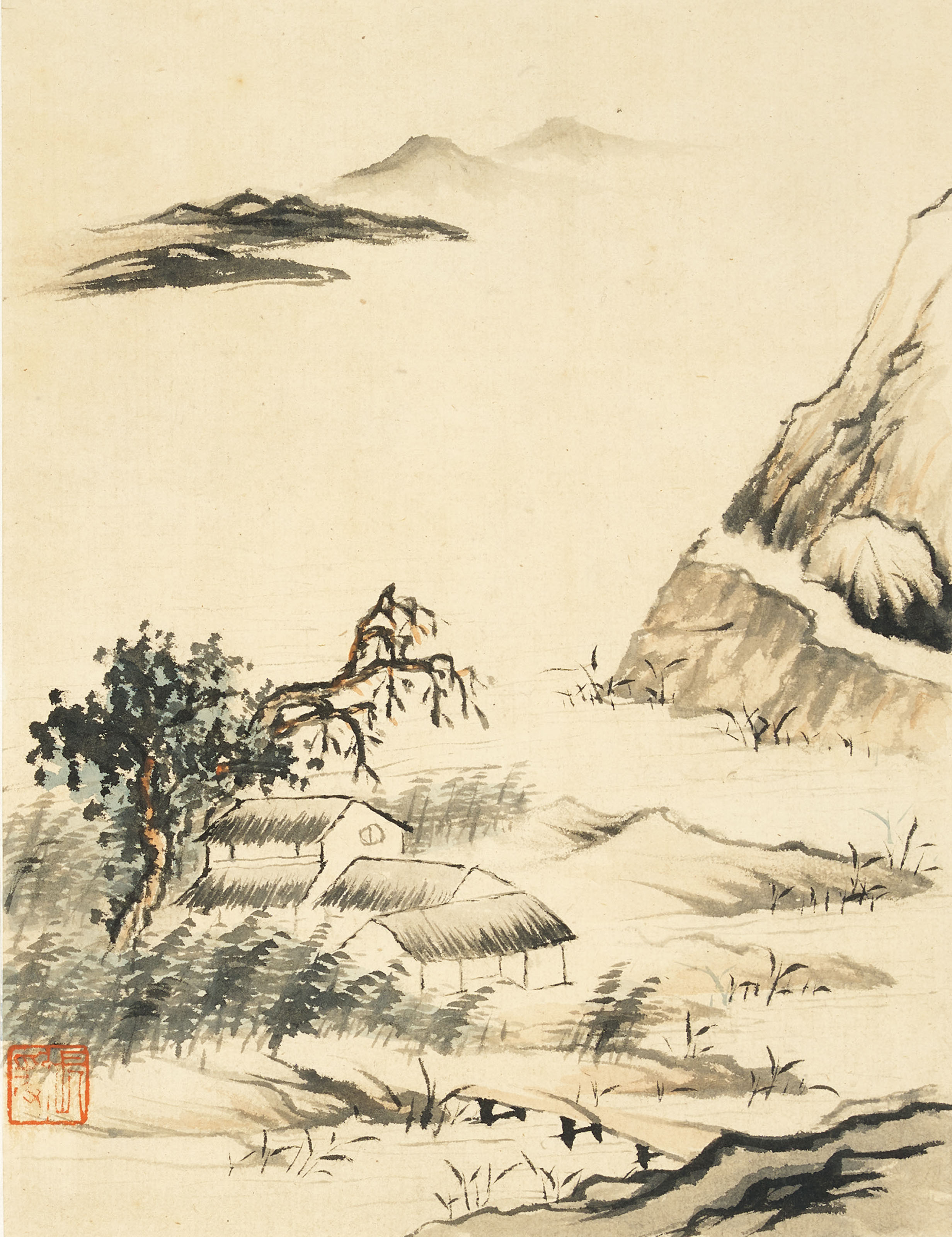 Zhang Daqian — Пейзажи после Шитао, изображение 7