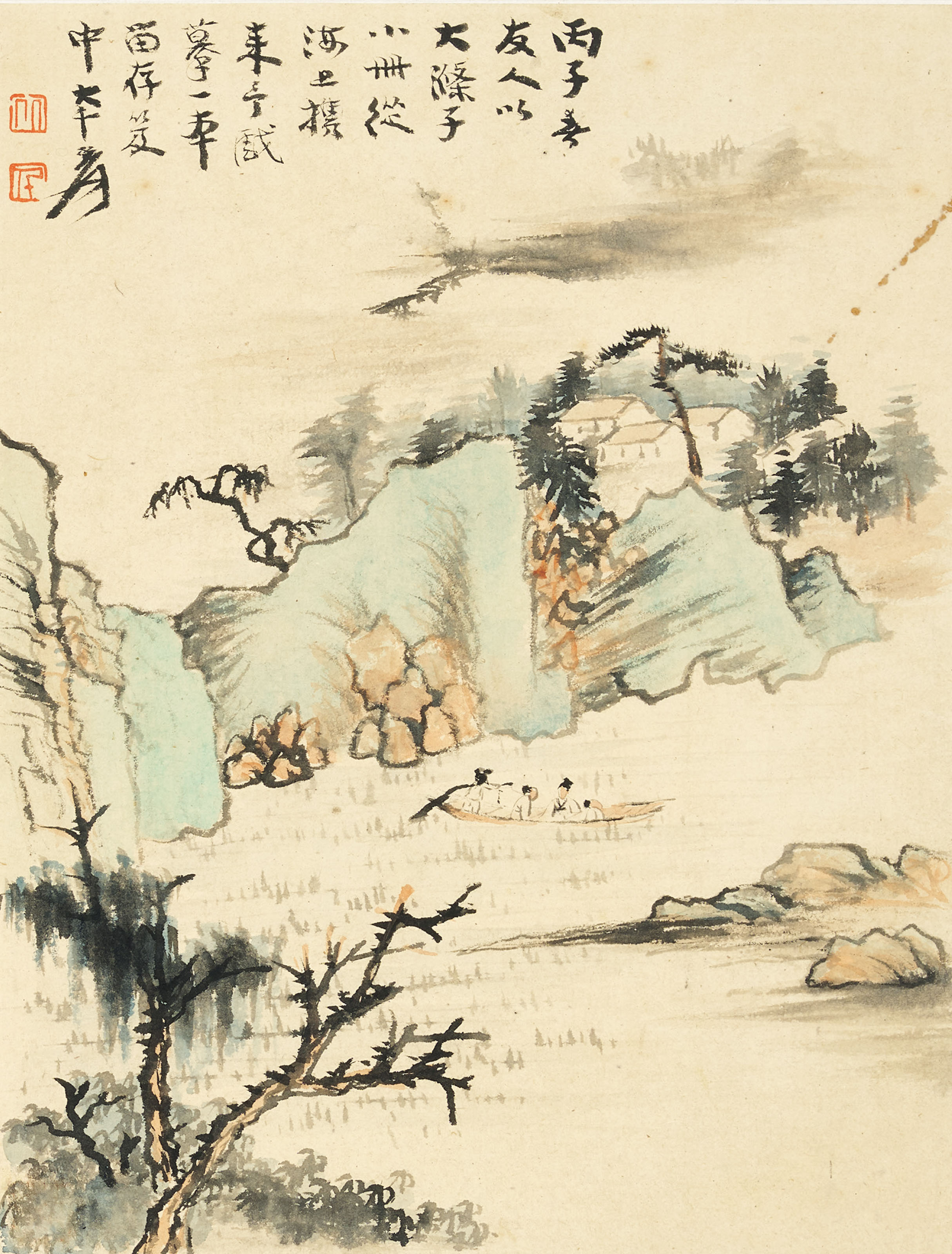 Zhang Daqian — Пейзажи после Шитао, изображение 10