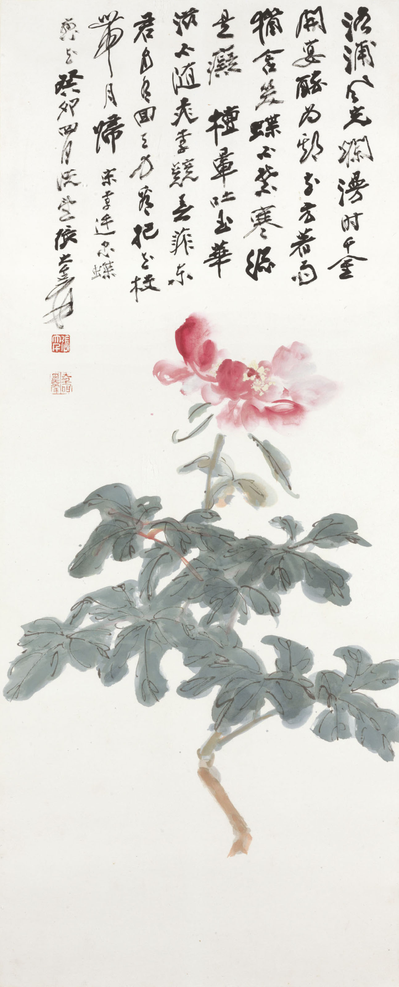Zhang Daqian — Пион