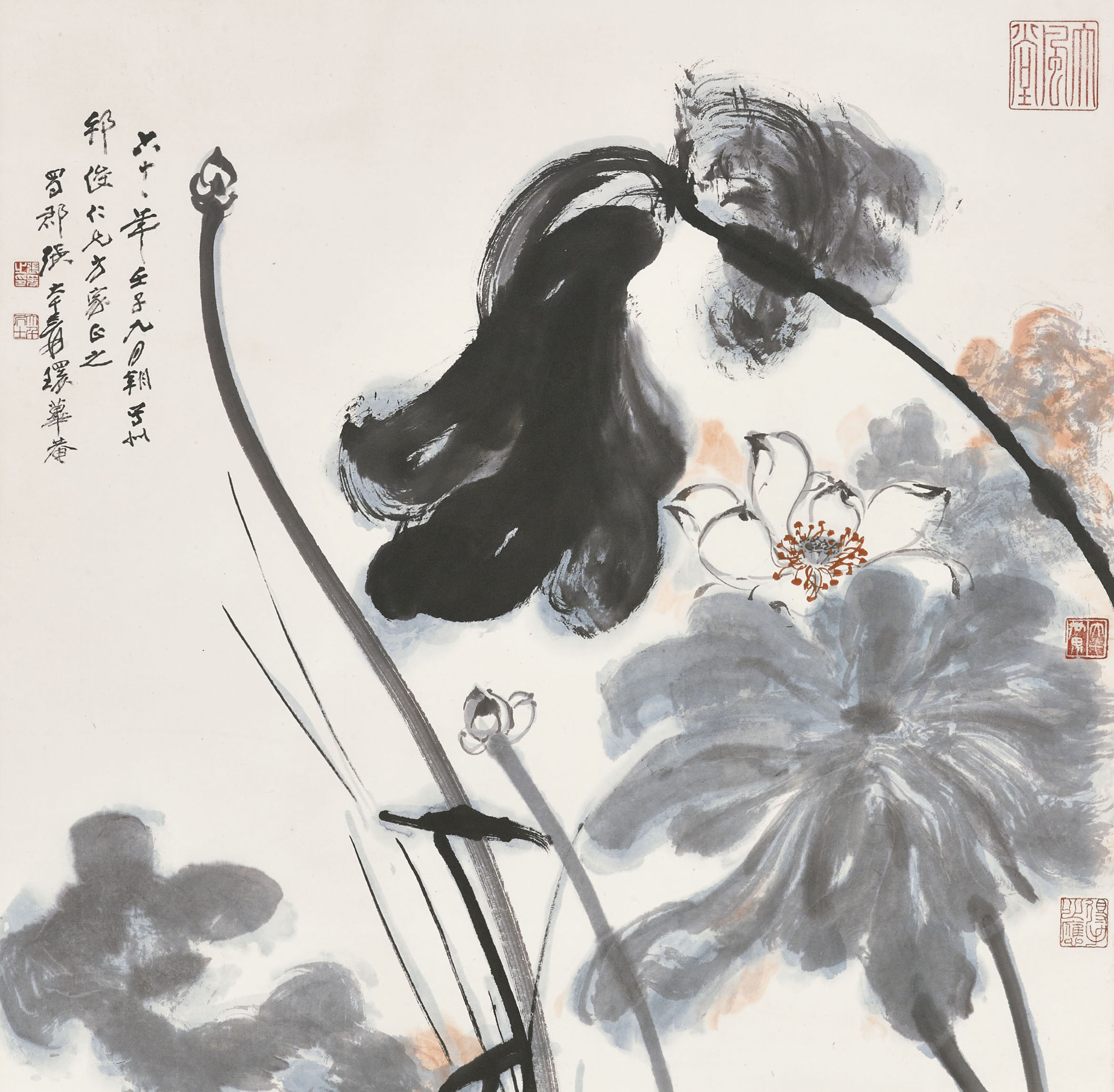 Zhang Daqian — Лотос