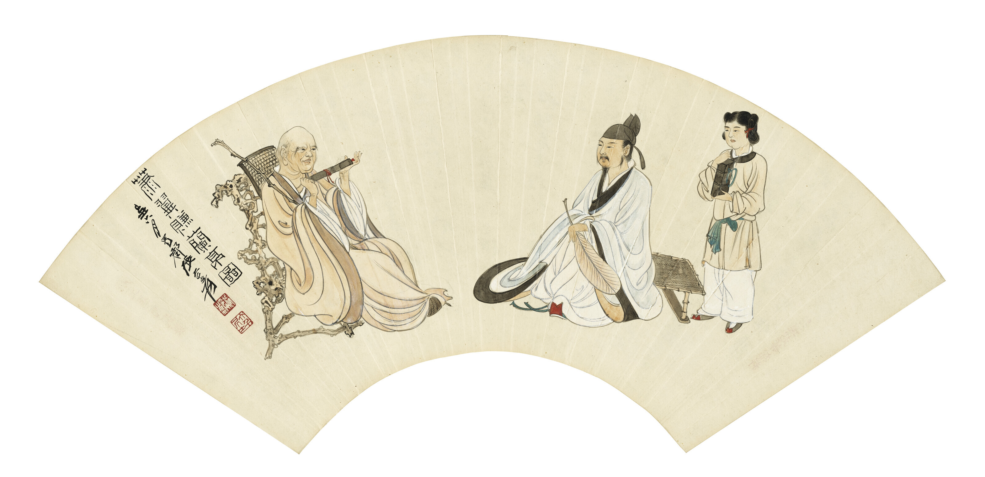 Zhang Daqian — Кража манускрипта Лэнтинга с помощью обмана, изображение 2