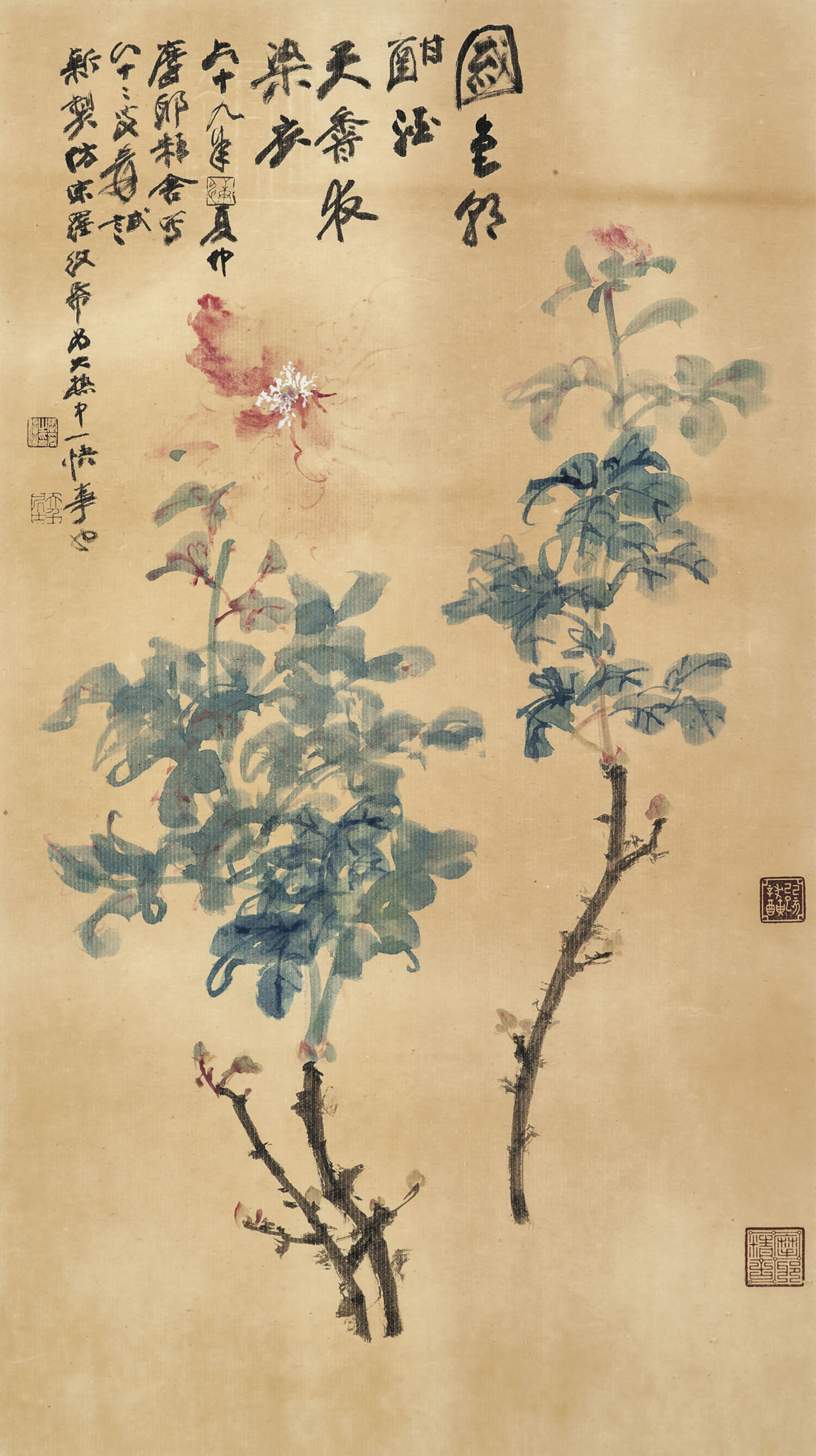 Zhang Daqian — Пион