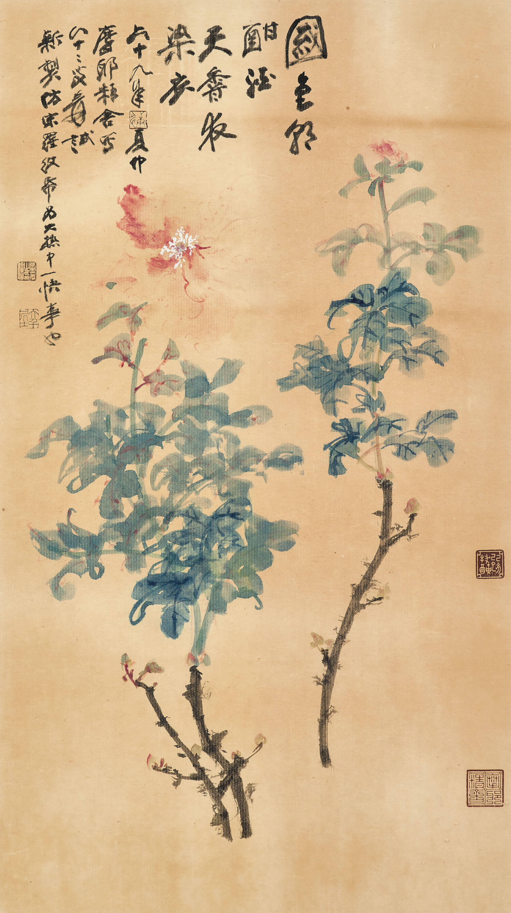 Zhang Daqian — Пион