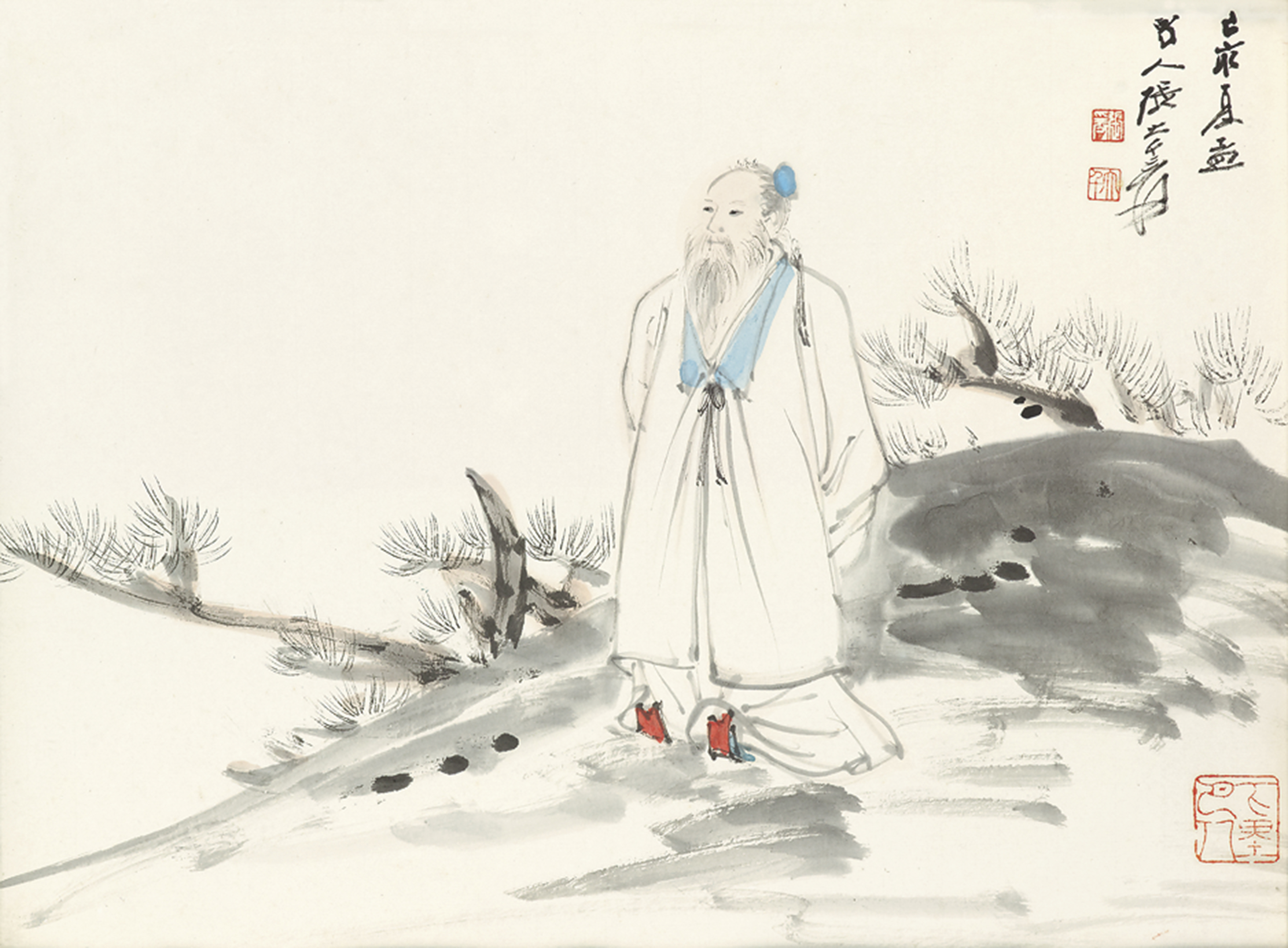 Zhang Daqian — Ученые, изображение 2