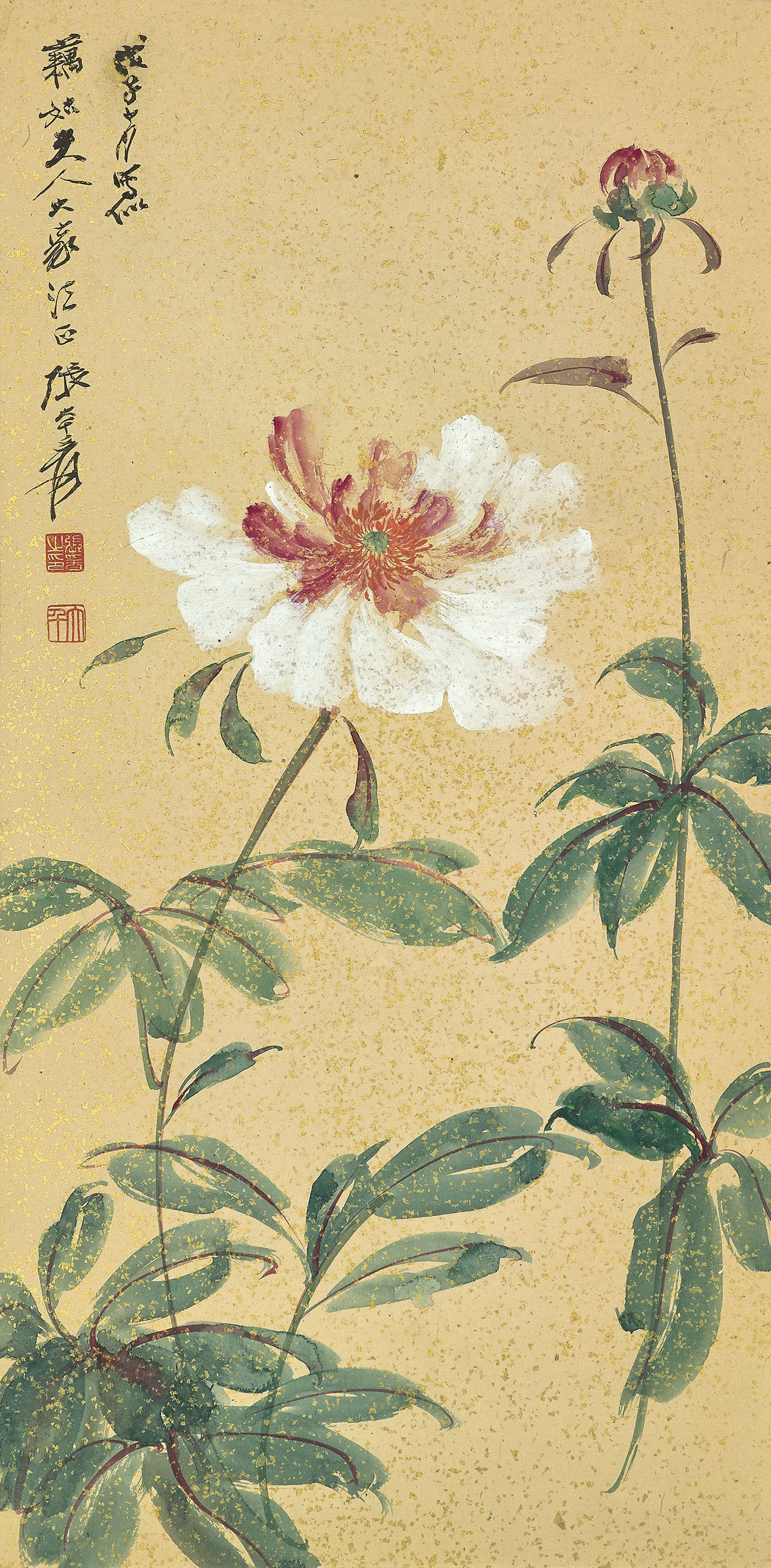 Zhang Daqian — Пион