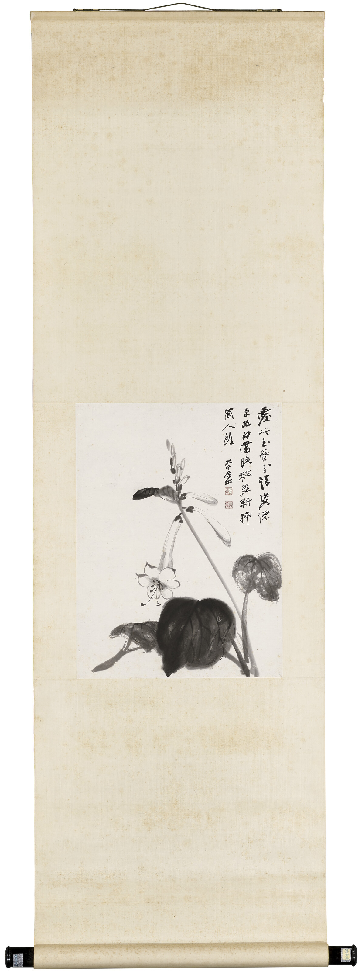 Zhang Daqian — Лилия-подорожник, изображение 2
