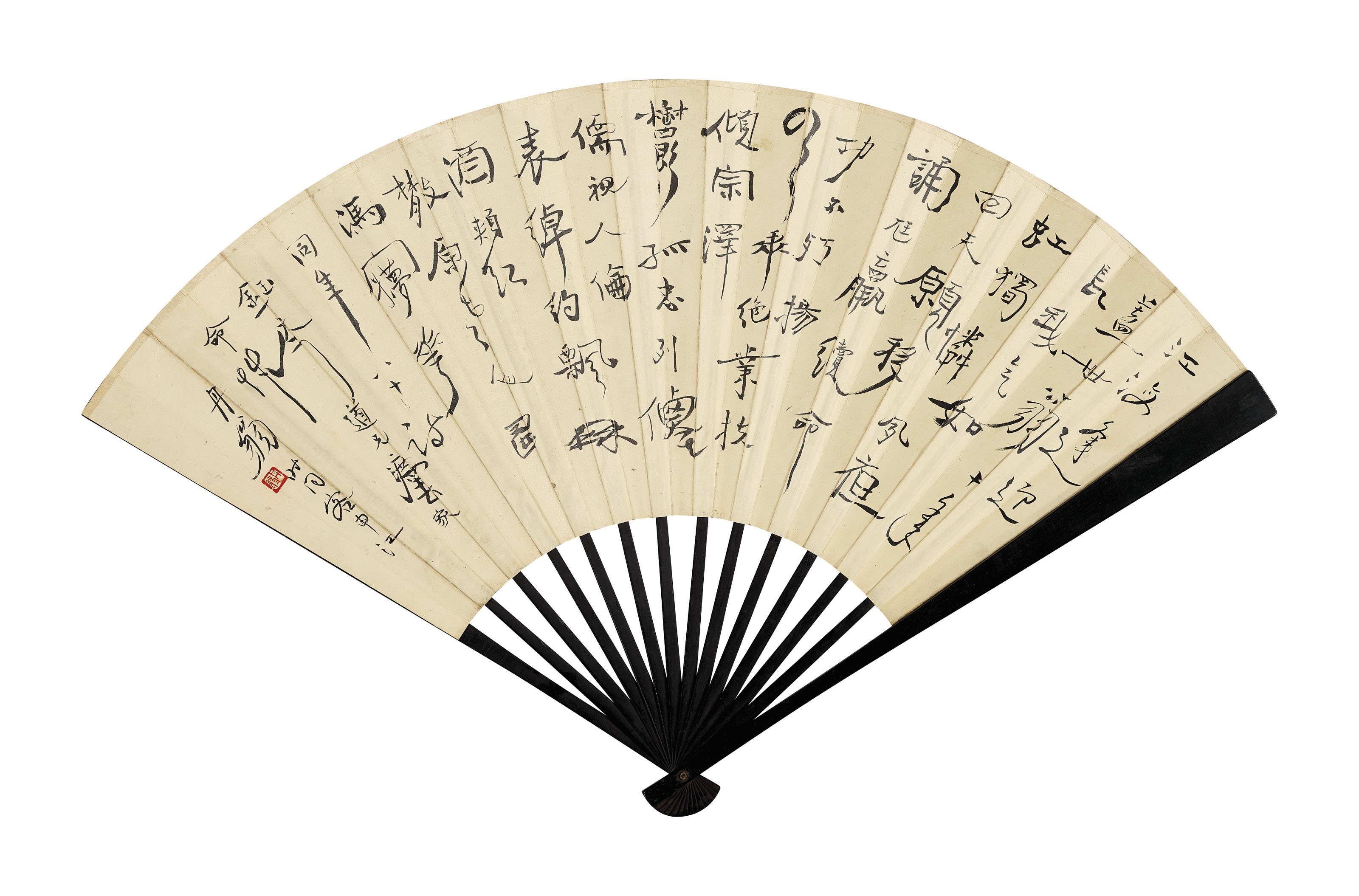 Zhang Daqian — Белая обезьяна/Каллиграфия, изображение 3