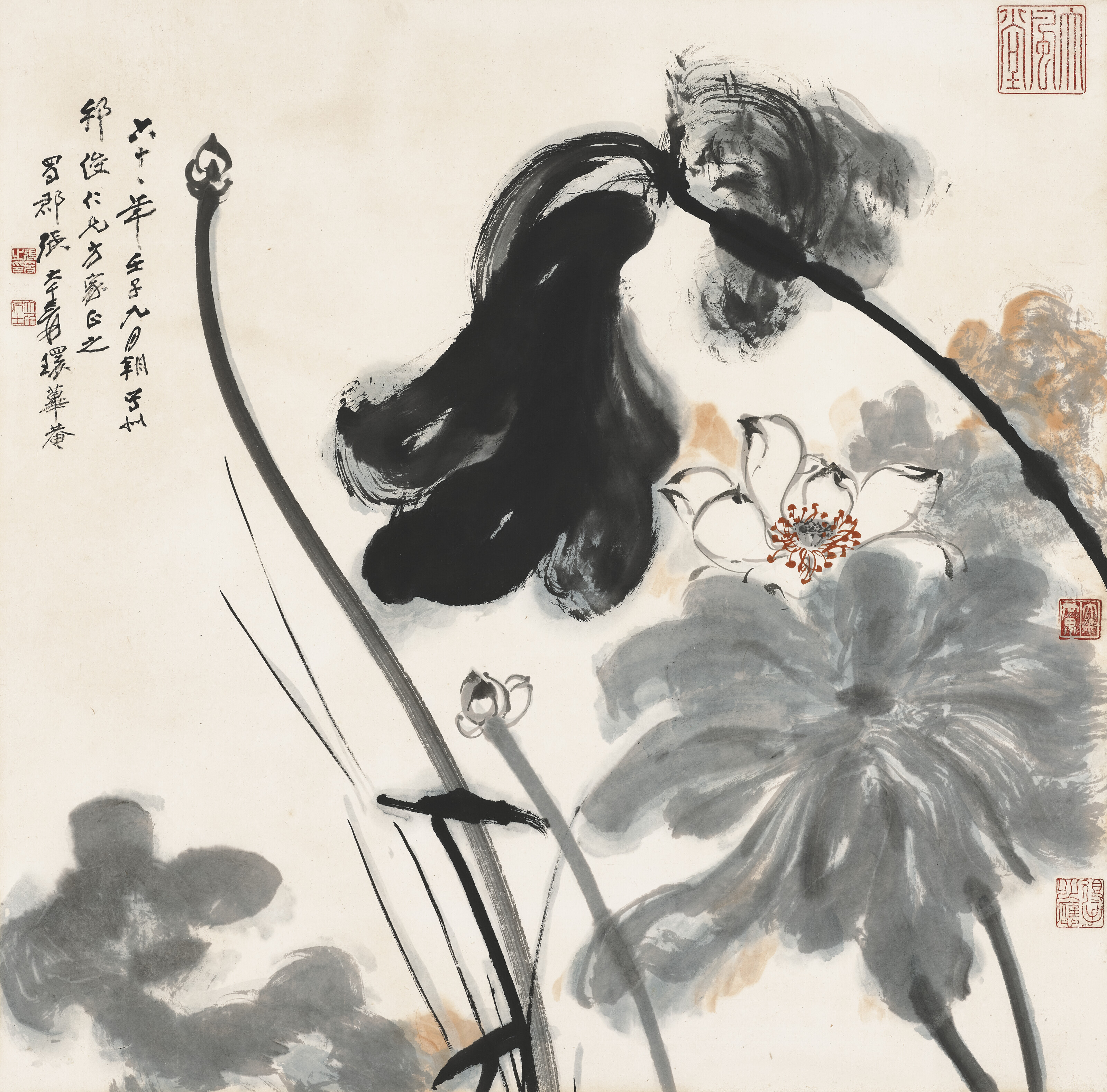Zhang Daqian — Лотос