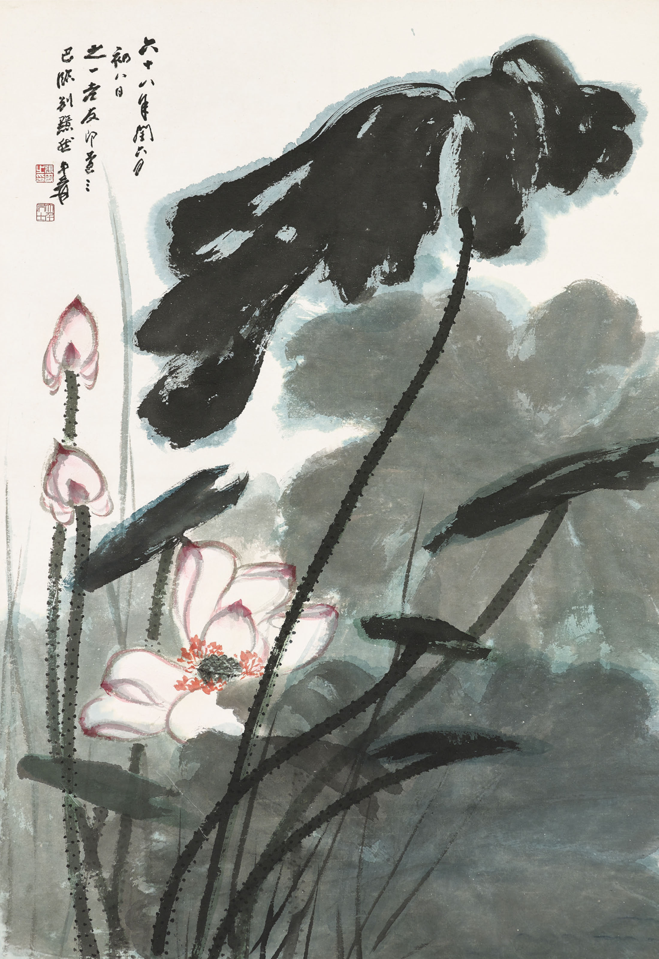 Zhang Daqian — Лотос