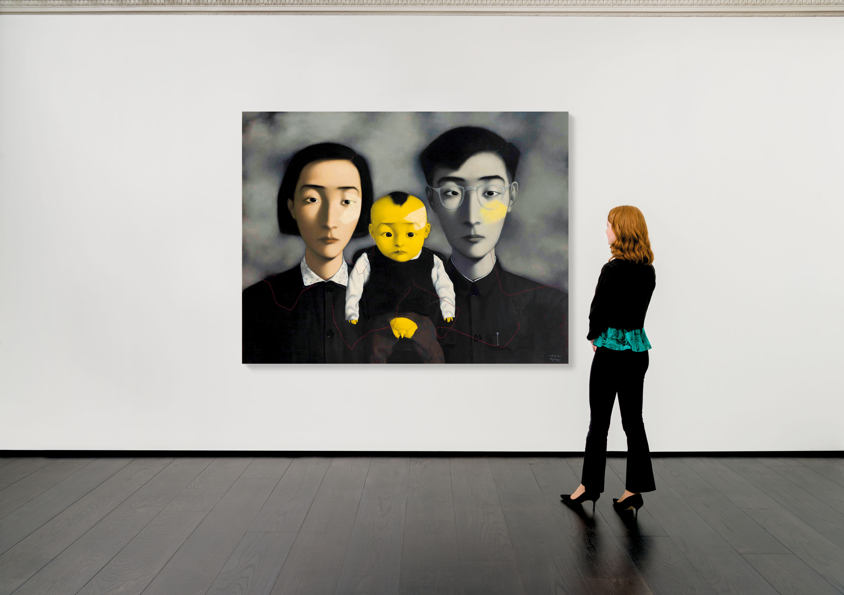 Zhang Xiaogang — Серия "Родословная" Большая семья № 2, изображение 2