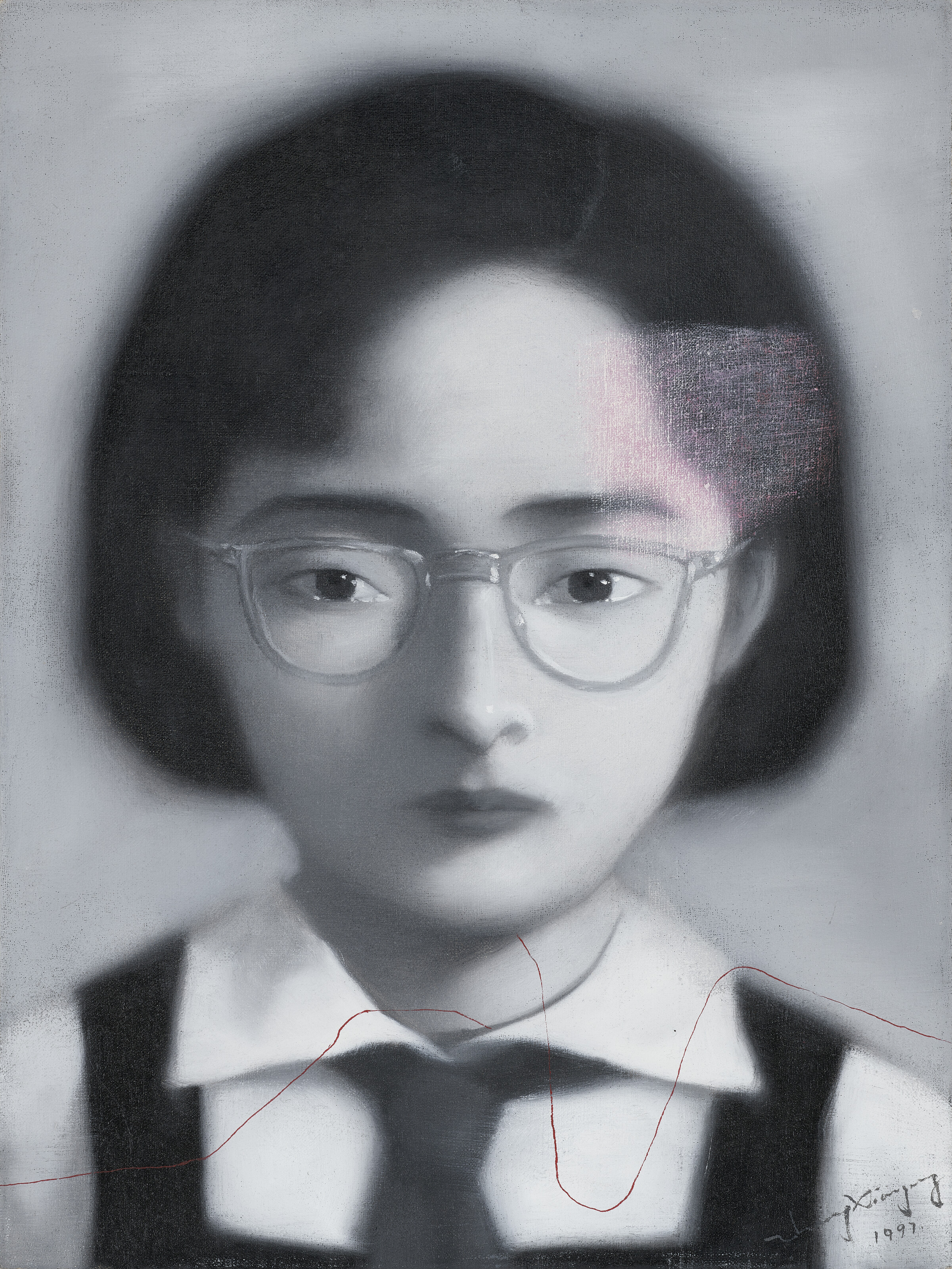 Zhang Xiaogang — Серия "Линия крови" №32