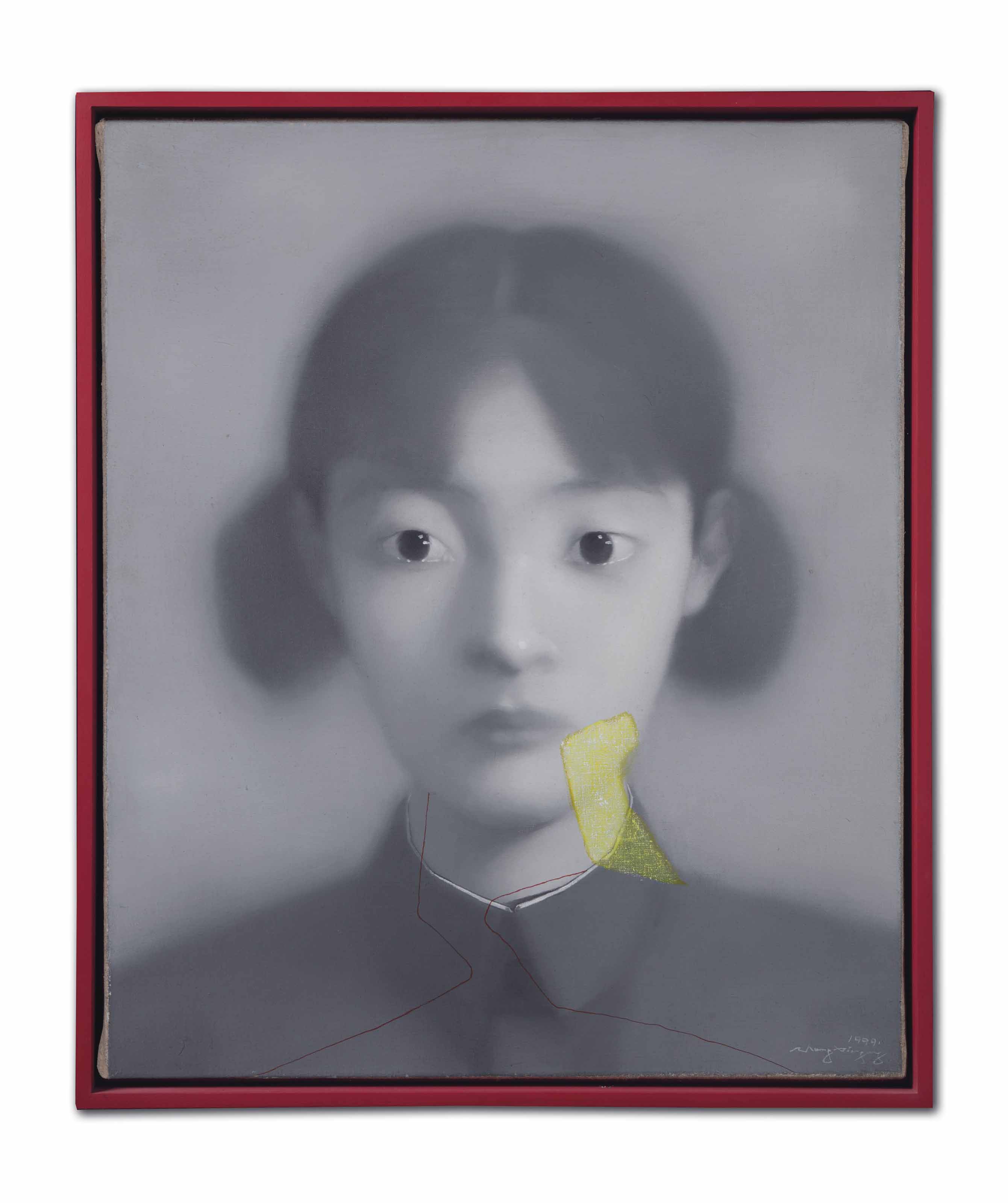 Zhang Xiaogang — Без названия (серия "Товарищи")