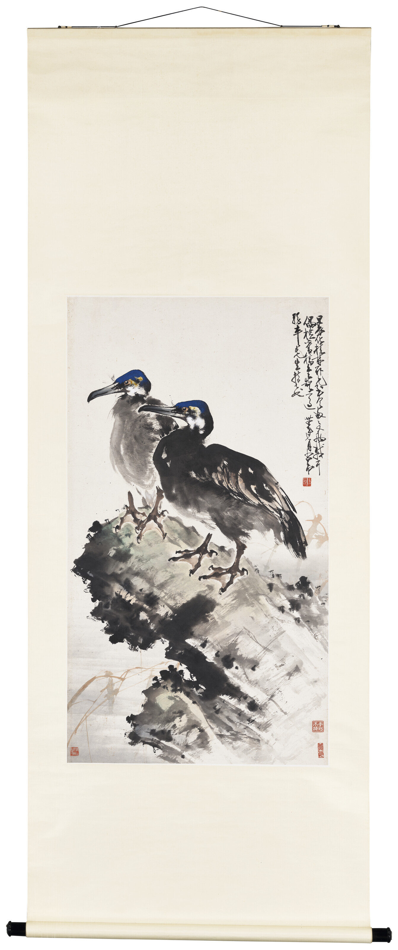 Zhao Shao'ang — Бакланы-близнецы, изображение 2