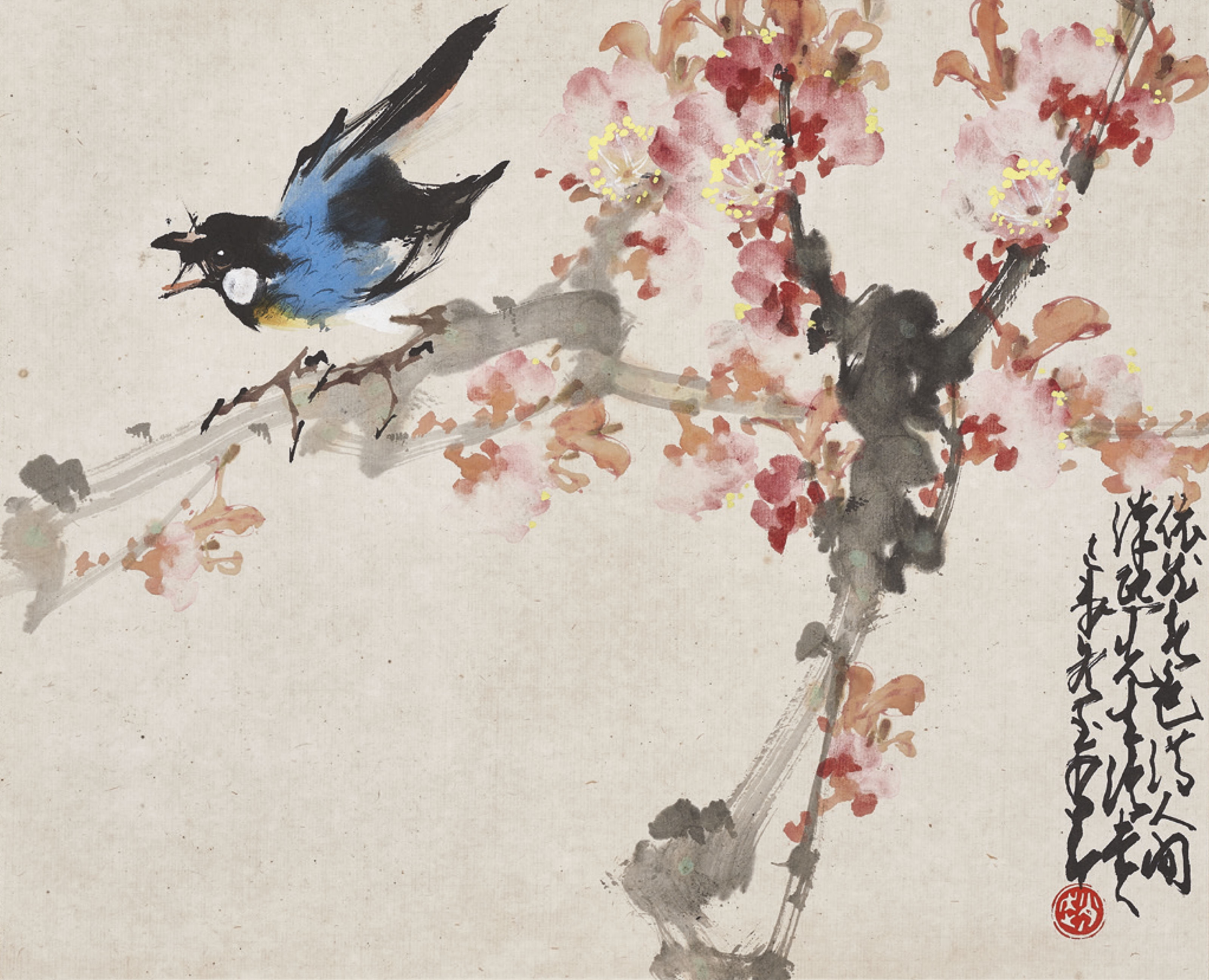 Zhao Shao'ang — Природа в четыре времени года, изображение 3