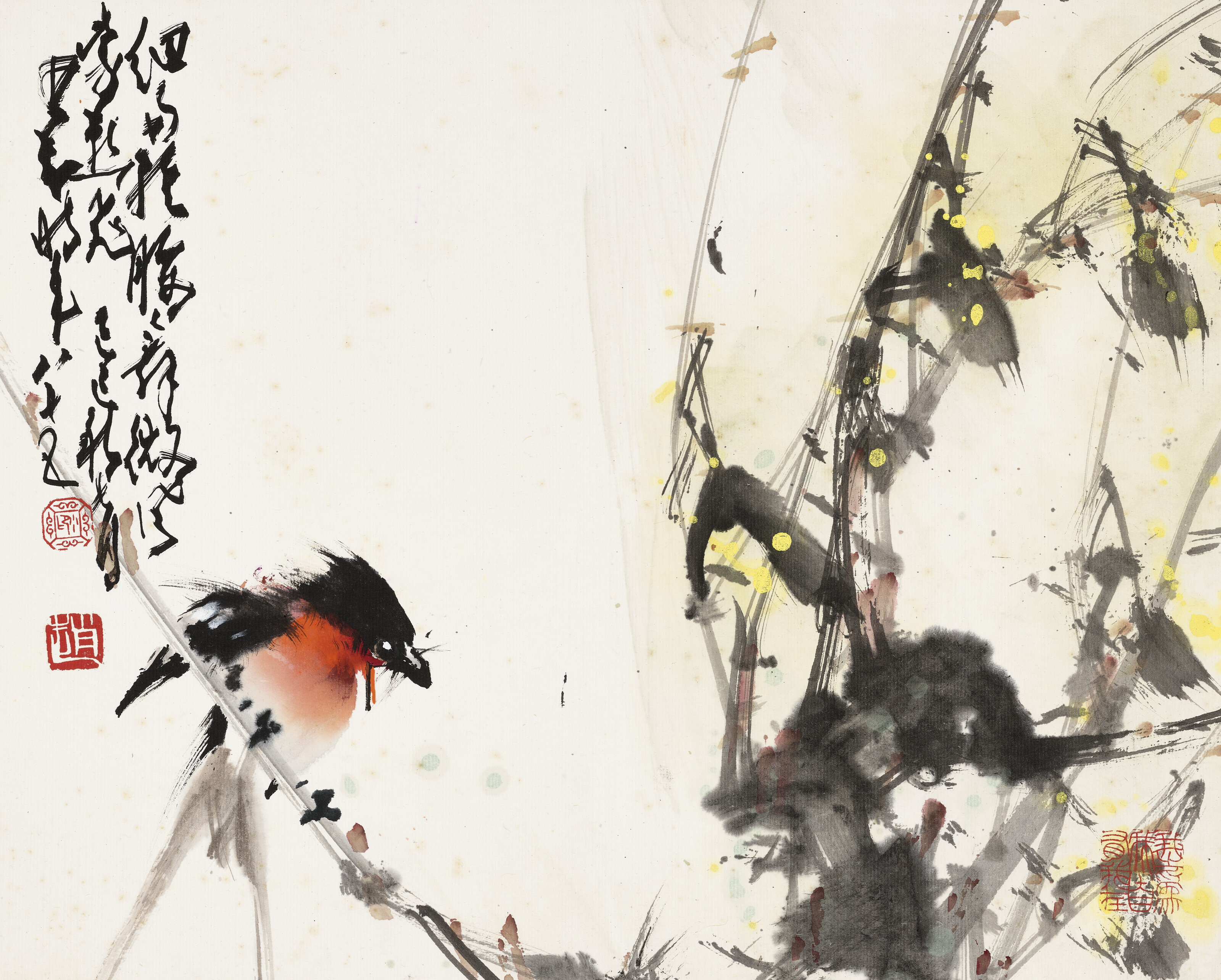 Zhao Shao'ang — Цветы и птицы, изображение 3