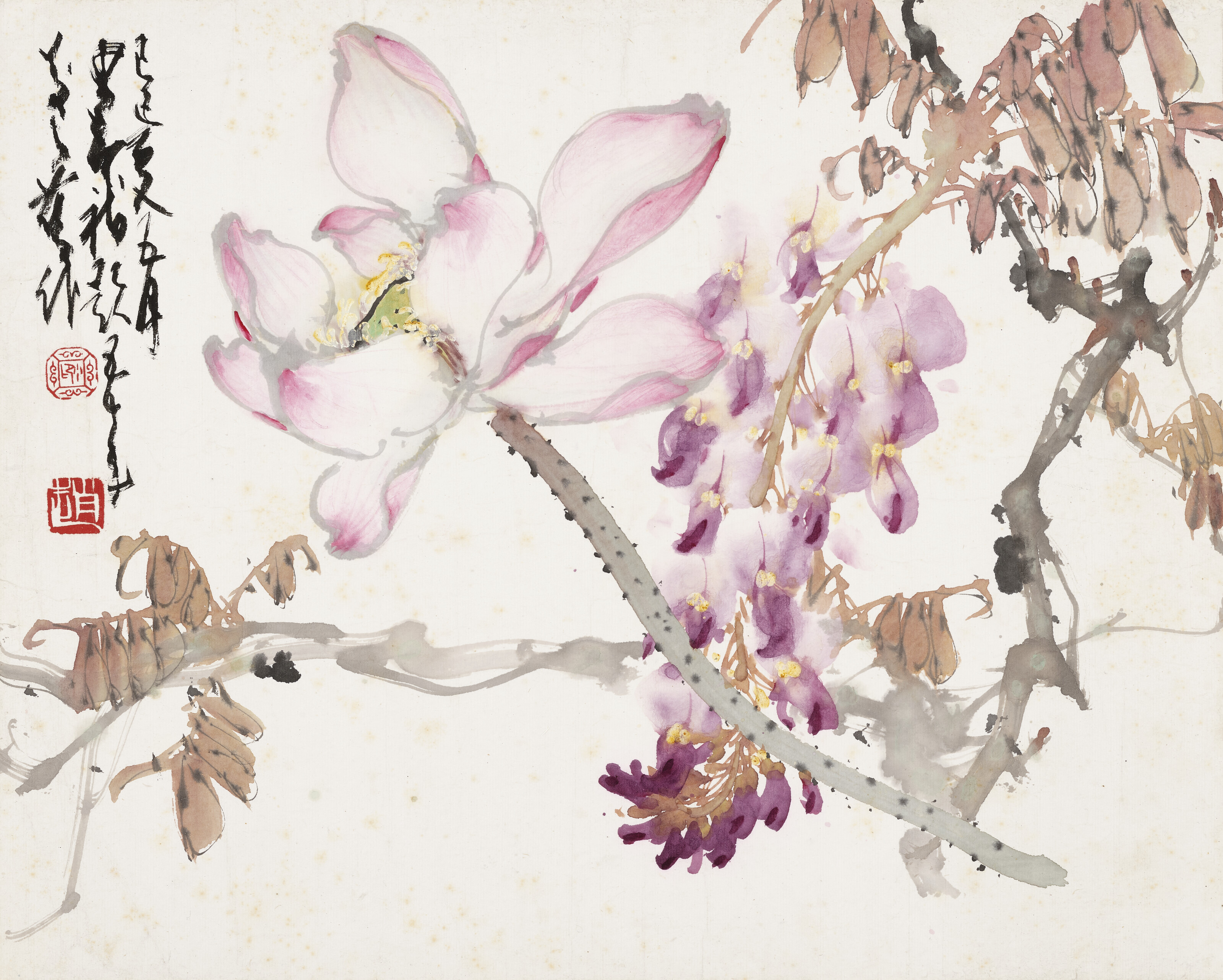 Zhao Shao'ang — Цветы и птицы, изображение 5