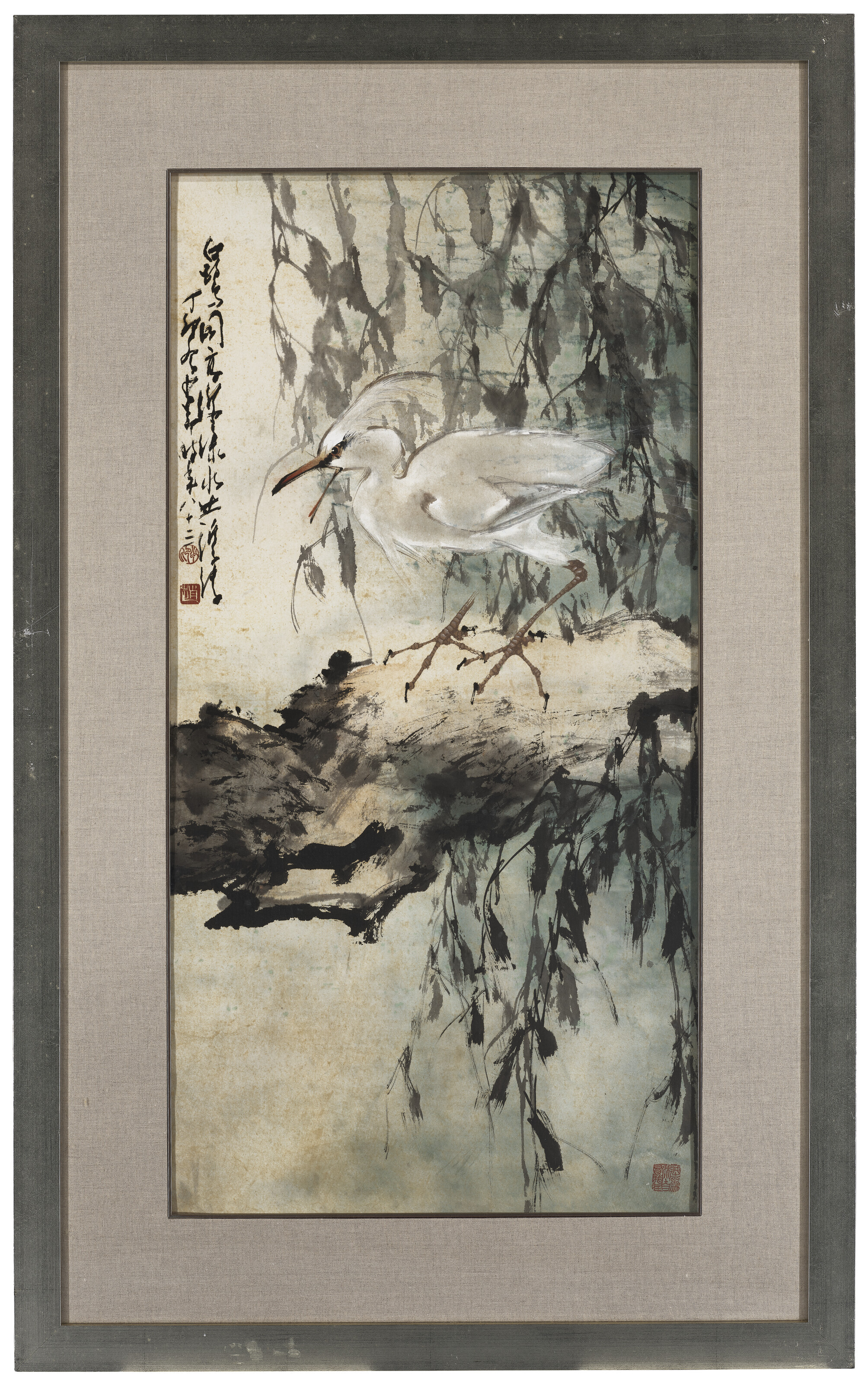Zhao Shao'ang — Белая цапля, изображение 2