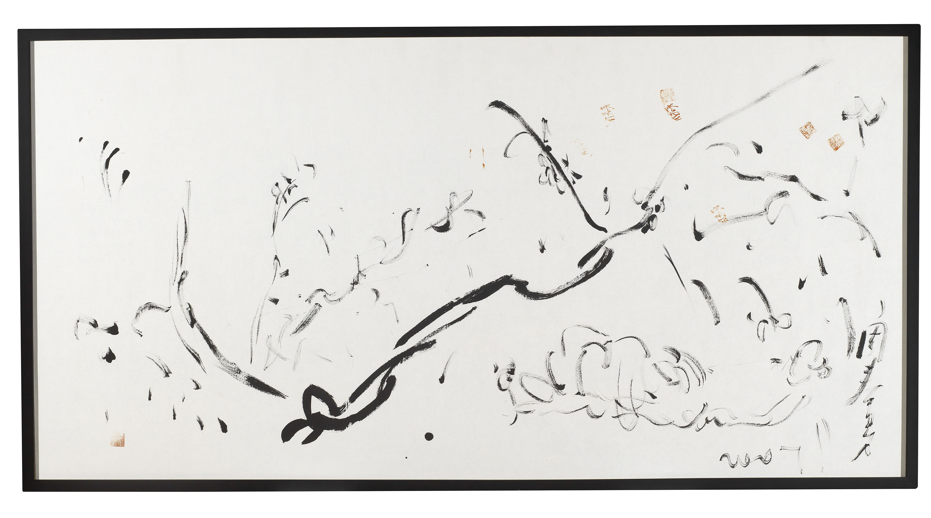 Zhou Chunya — Без названия (Цветок персика)