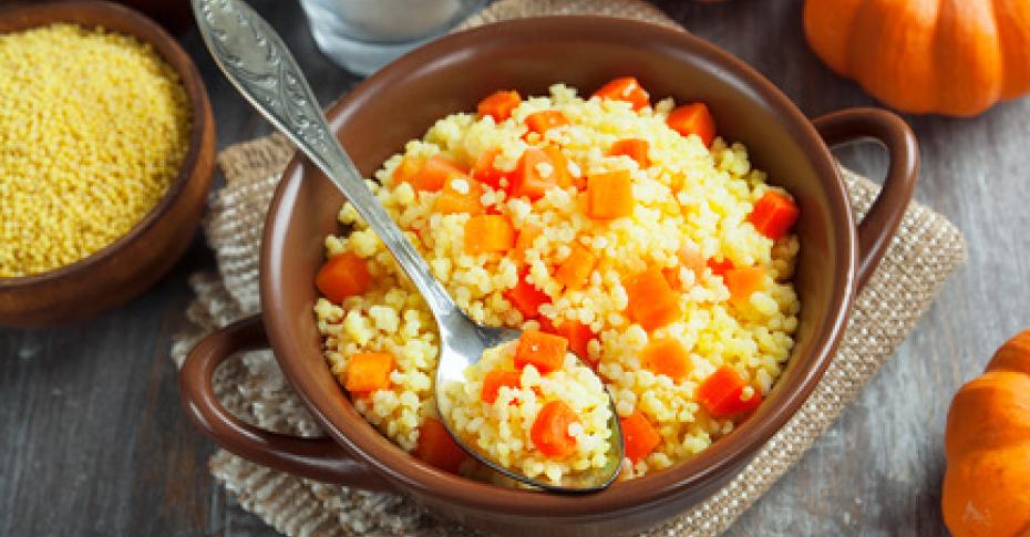 Каша пшённая с тыквой