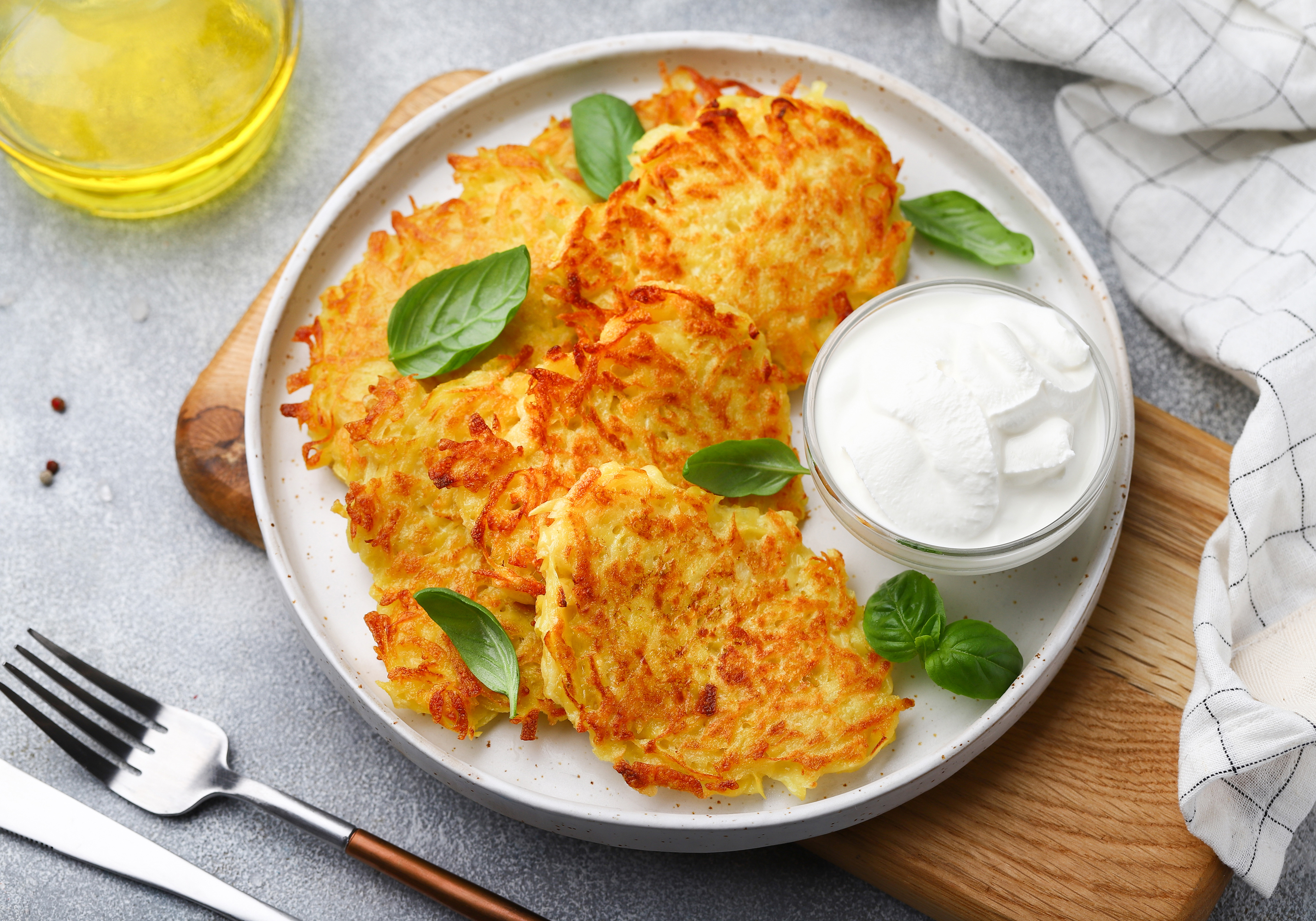 Драники картофельные