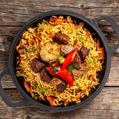 Плов узбекский