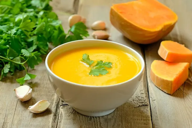 Суп-пюре из тыквы