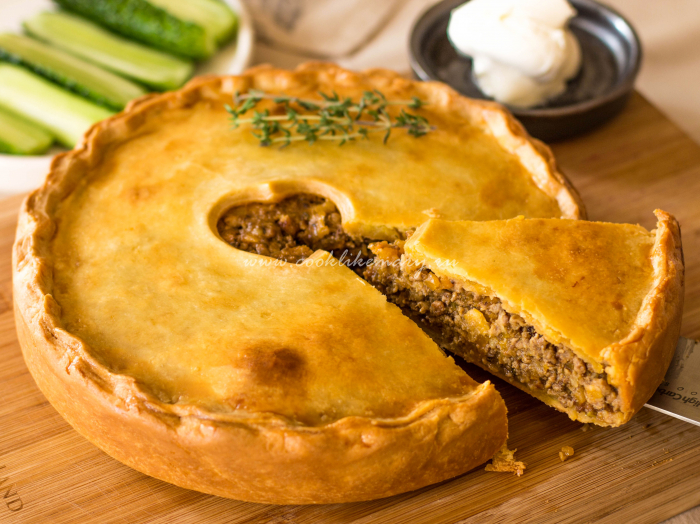 Пирог с мясом