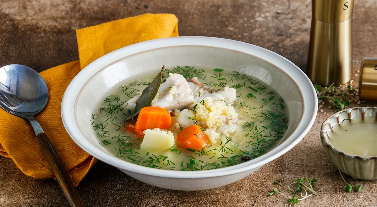 Уха из речной рыбы