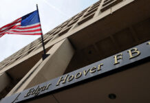 General view of the J Edgar Hoover FBI Building in Washington