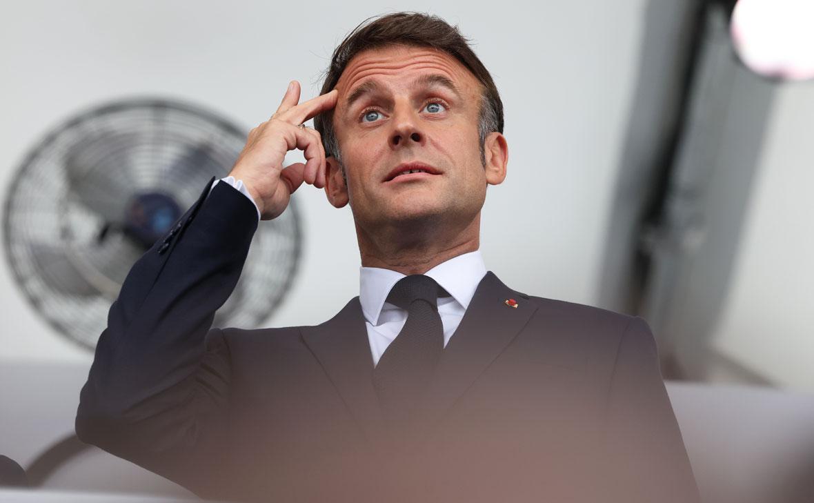 <p>Эмманюэль Макрон</p> (Gao Jing / XinHua / Global Look Press)