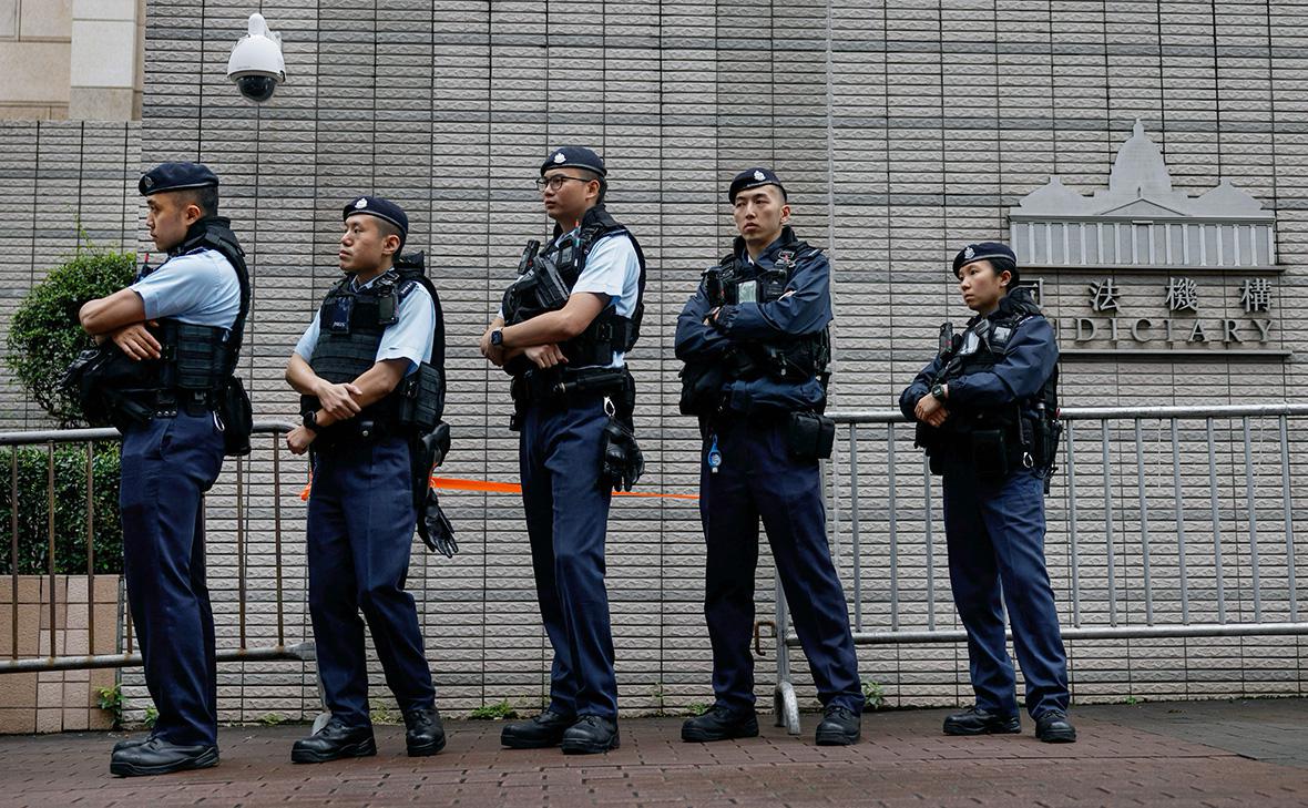 Обстановка у суда в Гонконге (Tyrone Siu / Reuters)