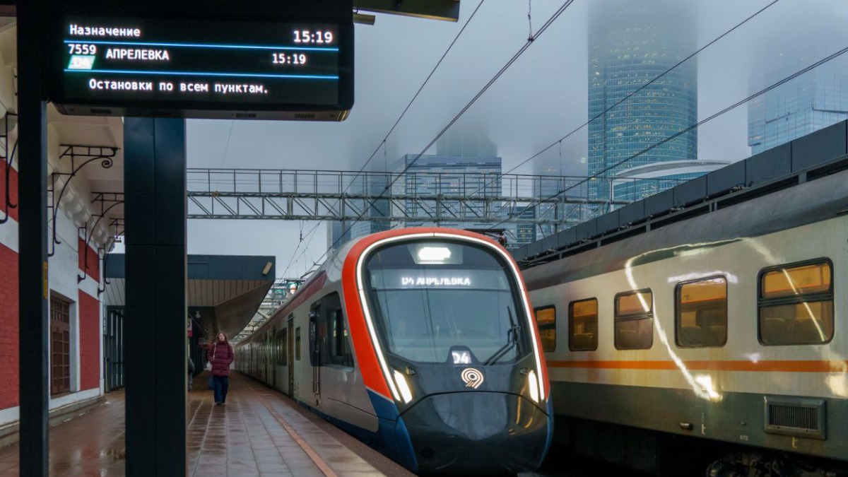 Четвертый поезд «Иволга 4.0» вышел на МЦД-4