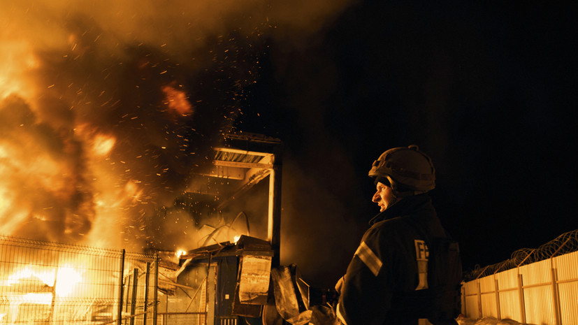 Объекты инфраструктуры повреждены в подконтрольной ВСУ части Запорожской области