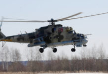 Дерзкая атака российского боевого вертолета на позиции противника в приграничье Репетиция воздушной части парада Победы