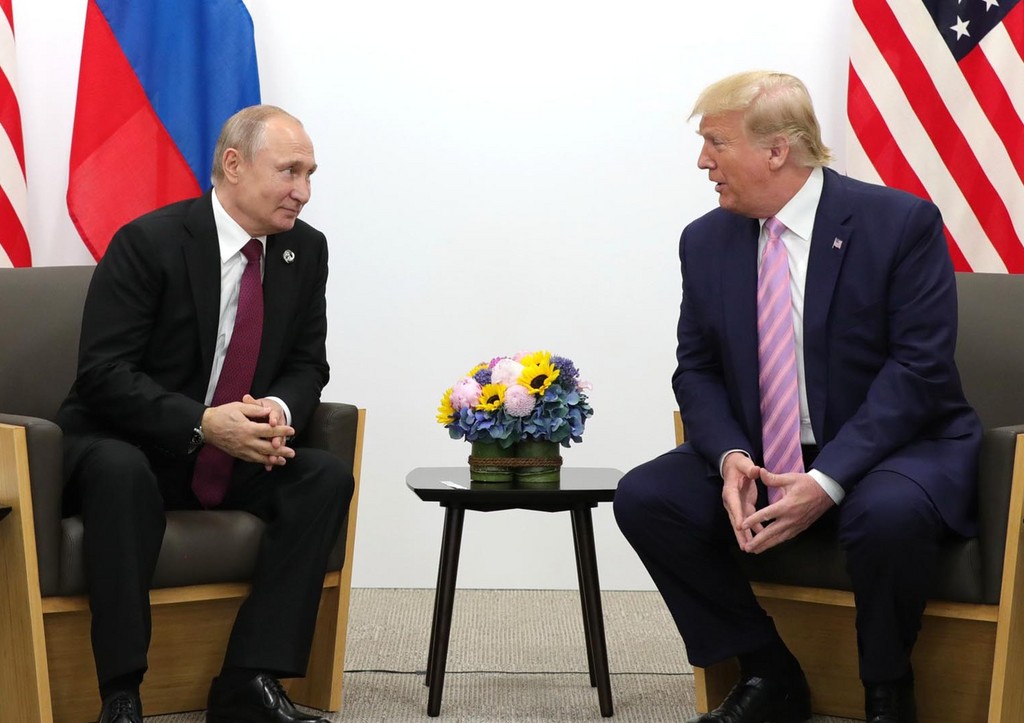 Владимир Путин и Дональд Трамп