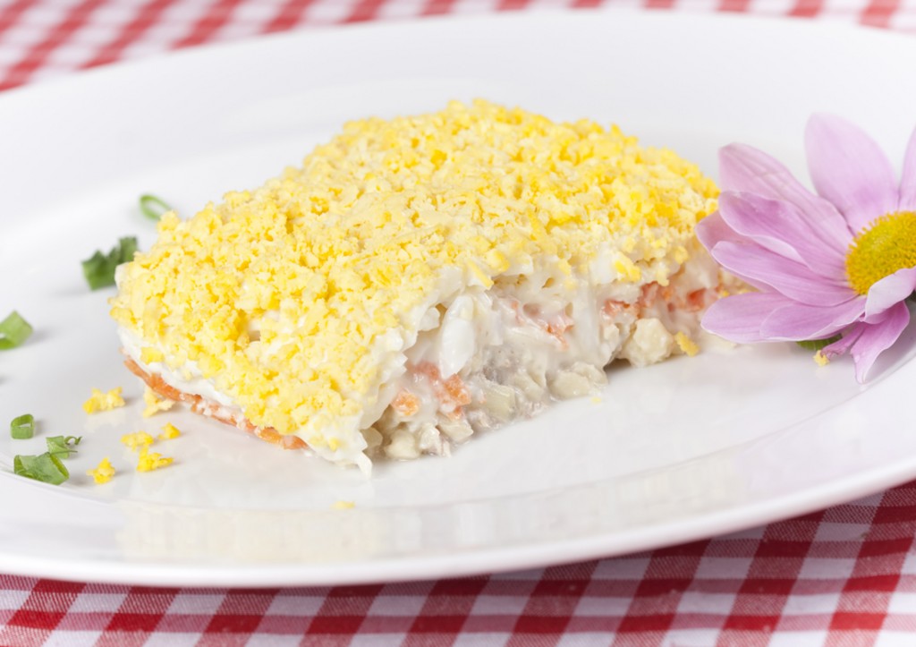 Салат «Мимоза» классический, пошаговый рецепт с фото