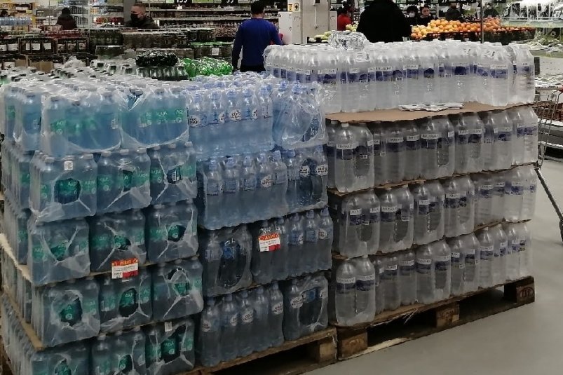 Напитки в супермаркете Абрамченко Анета