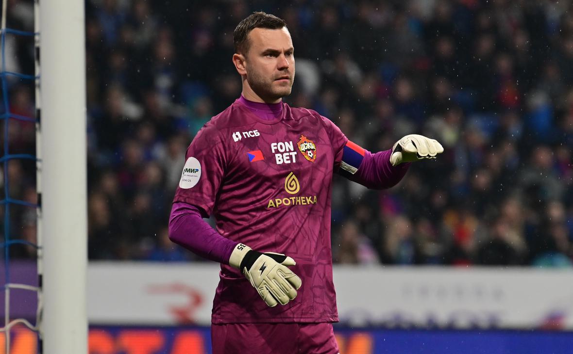 Игорь Акинфеев (Pavel Kashaev / Global Look Press)