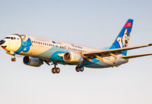 Moscow,,Russia,-,June,20,,2019:,Aircraft,Boeing,737-8as(wl),Vq-bqt