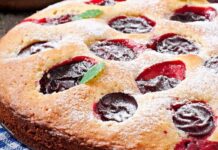 Пышный бисквит с вишней — нежное лакомство для душевных посиделок за чаем pyshnyj biskvit s vishnej nezhnoe lakomstvo dlya dushevnyh posidelok za chaem-politgolos-ru-174285627900-0