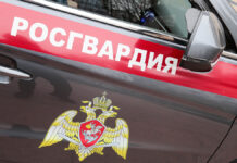 Тренировка сотрудников вневедомственной охраны Росгвардии в Третьяковской галерее