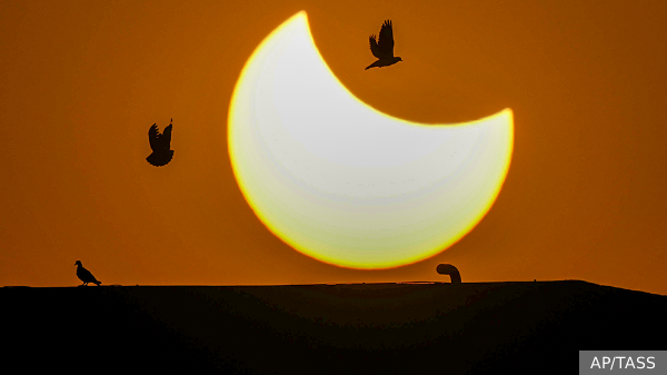 Названа дата частичного солнечного затмения над Москвой и Петербургом