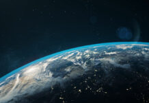 Ученые обсудили возможные последствия космического события Beautiful,Space,View,Of,The,Earth,With,Cloud,Formation.