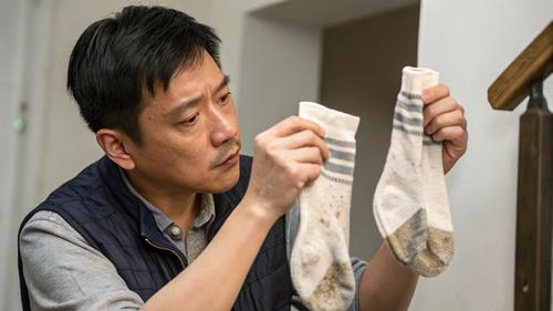 Нюхать потные носки и обувь опасно