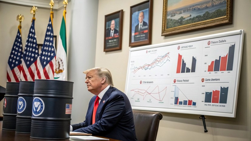 Экономист Остапкович: торговая война Трампа может привести к снижению цен на нефть