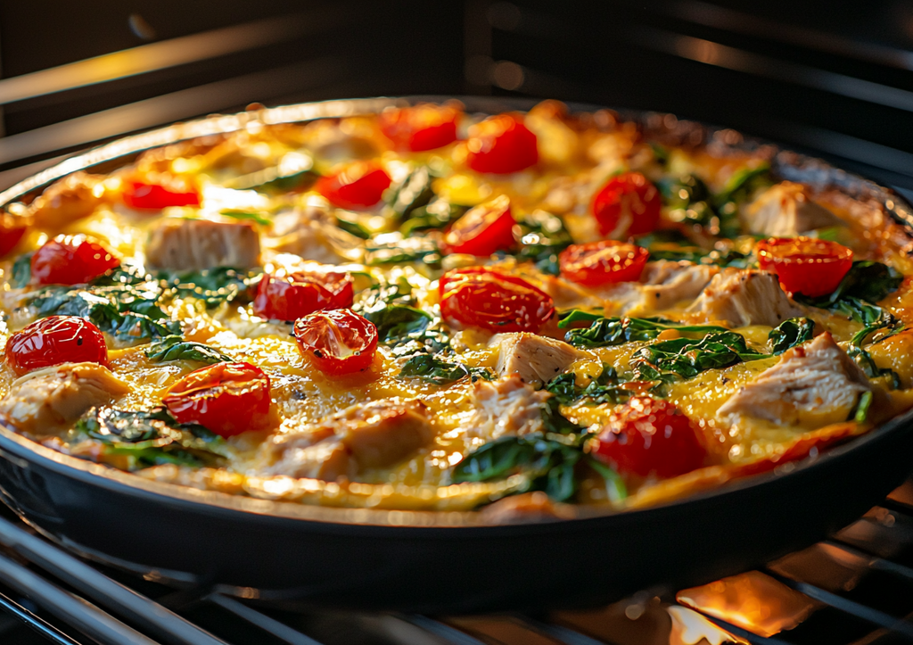 Разрезаешь, а там... Нежный киш с курицей и шпинатом — вкуснятина на ужин!