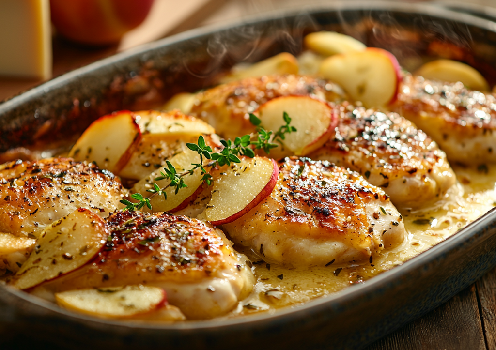 Обалденные отбивные с яблоком и сыром: вкуснятина на ужин за 20 минут!