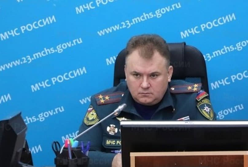 Бывший заместитель начальника краевого ГУ МЧС Сергея Симоненко (2007 год)