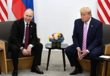 Дональд Трамп и Владимир Путин обсуждают риск давления и шансы для мира donald tramp i vladimir putin obsuzhdayut risk davleniya i shansy dlya mira-politgolos-ru-174764282200-0