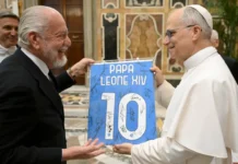 Папа Лев XIV и Аурелио Де Лаурентис отмечают победу «Наполи» papa lev i aurelio de laurentis otmechayut pobedu napoli-politgolos-ru-174835530100-0